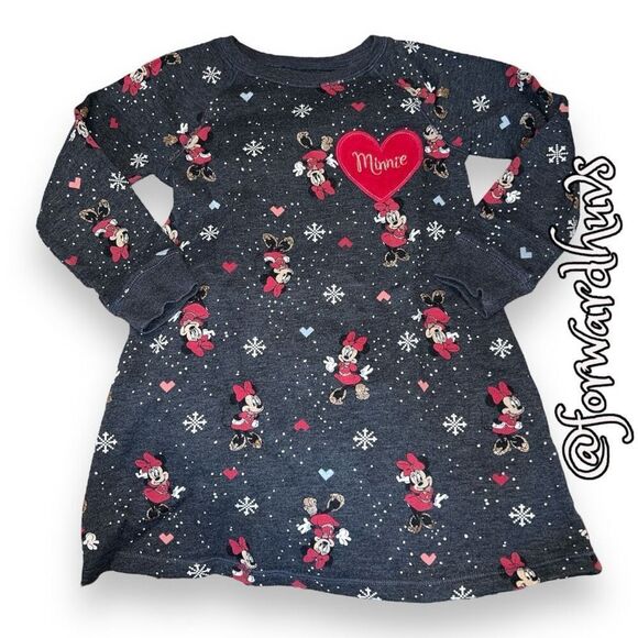 Disney Jumping Beans Minnie Mouse Dress - Size 5T - Picture 1 of 7